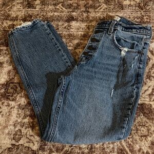 Abercrombie & Fitch Blue High Rise Jeans